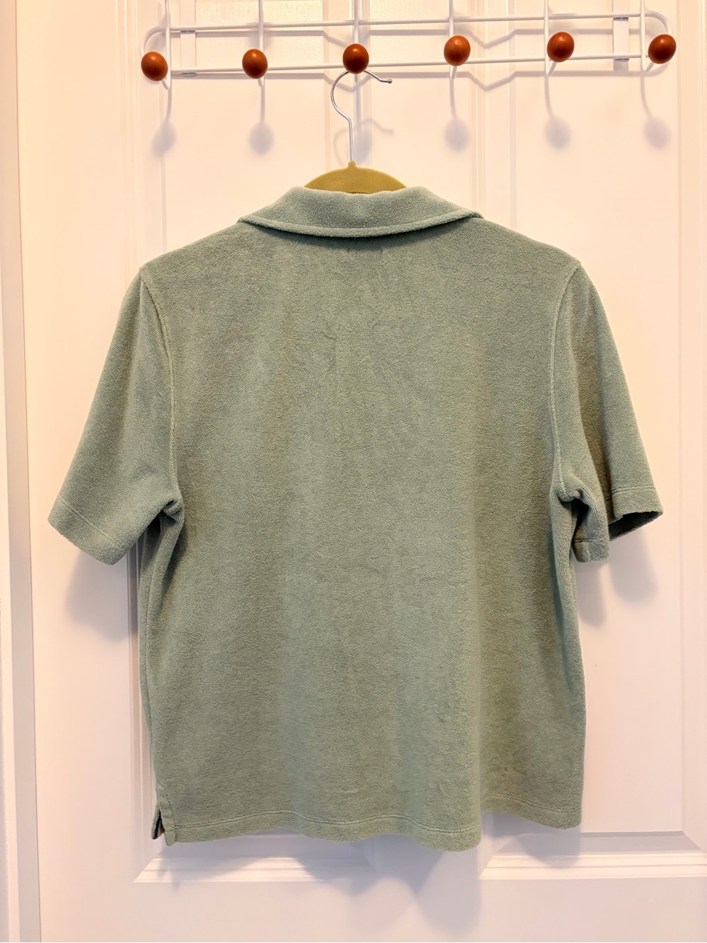 Faherty “Cabana” Towel Terry Cloth Button-Up Shirt - Picture 2 of 3